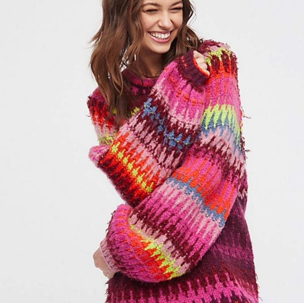 Free People Castles in the Sky Sweater